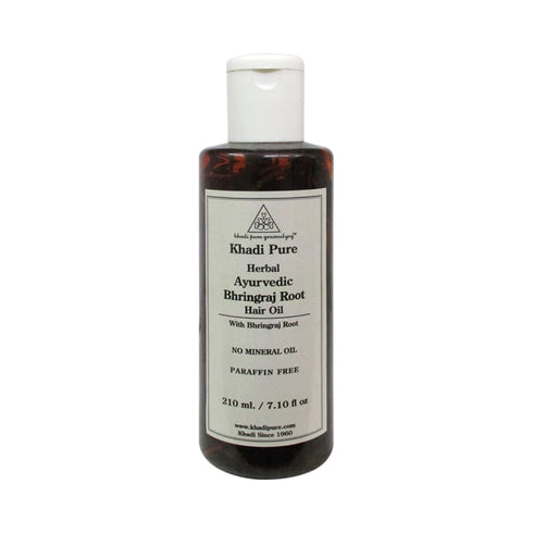 Khadi Pure Herbal Ayurvedic Bhringraj Root Hair Oil